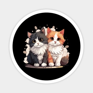 Cute Cats Magnet